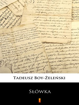 cover image of Słówka